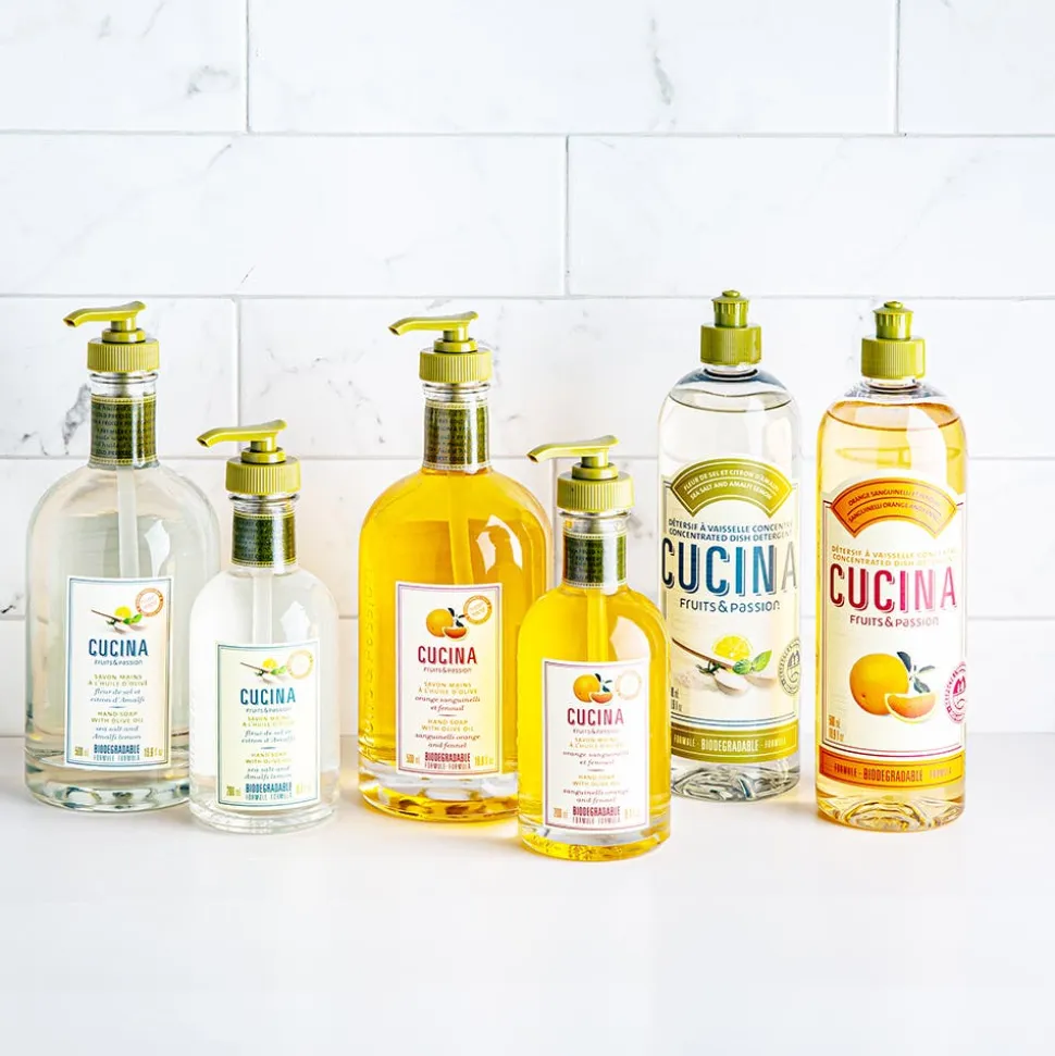 Fruits & Passion Cucina 'Sea Salt & Amalfi Lemon' Hand Soap 200ml