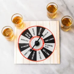 Fun Trendz Drinking Game Shot Glass Roulette - Set of 5