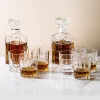 Godinger Crystal 'Diablo' Whiskey Decanter Combo - Set of 5 (Clear)