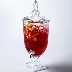 Godinger Dublin Crystal-Cut Beverage Dispenser (3.8L)
