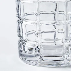 Godinger Radius Crystal-Cut D.O.F. Glass - Set of 4 (12oz.)