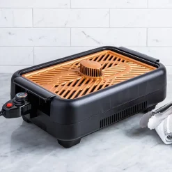 Gotham Steel Diamond Indoor Grill (Black/Copper)