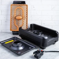 Gotham Steel Diamond Indoor Grill (Black/Copper)