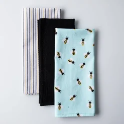 Harman 'Bees' Cotton Kitchen Towel - Set of 3