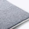 Harman Cilantro 'Alabaster' Memory Foam Bath Mat (Light Grey)