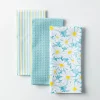 Harman 'Daisies' Cotton Kitchen Towel - Set of 3