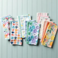 Harman 'Dotted Tile' Cotton Kitchen Towel - Set of 3