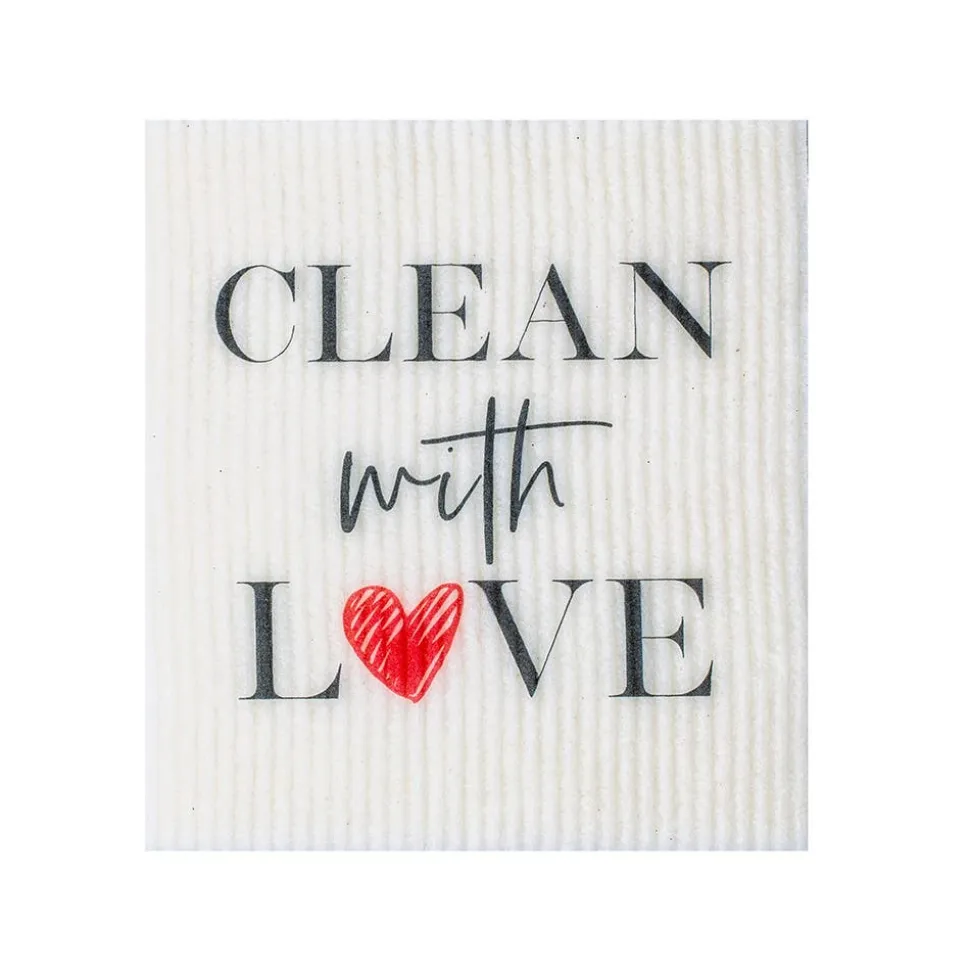 Harman Eco Friendly 'Clean with Love' Reusable Sponge Cloth