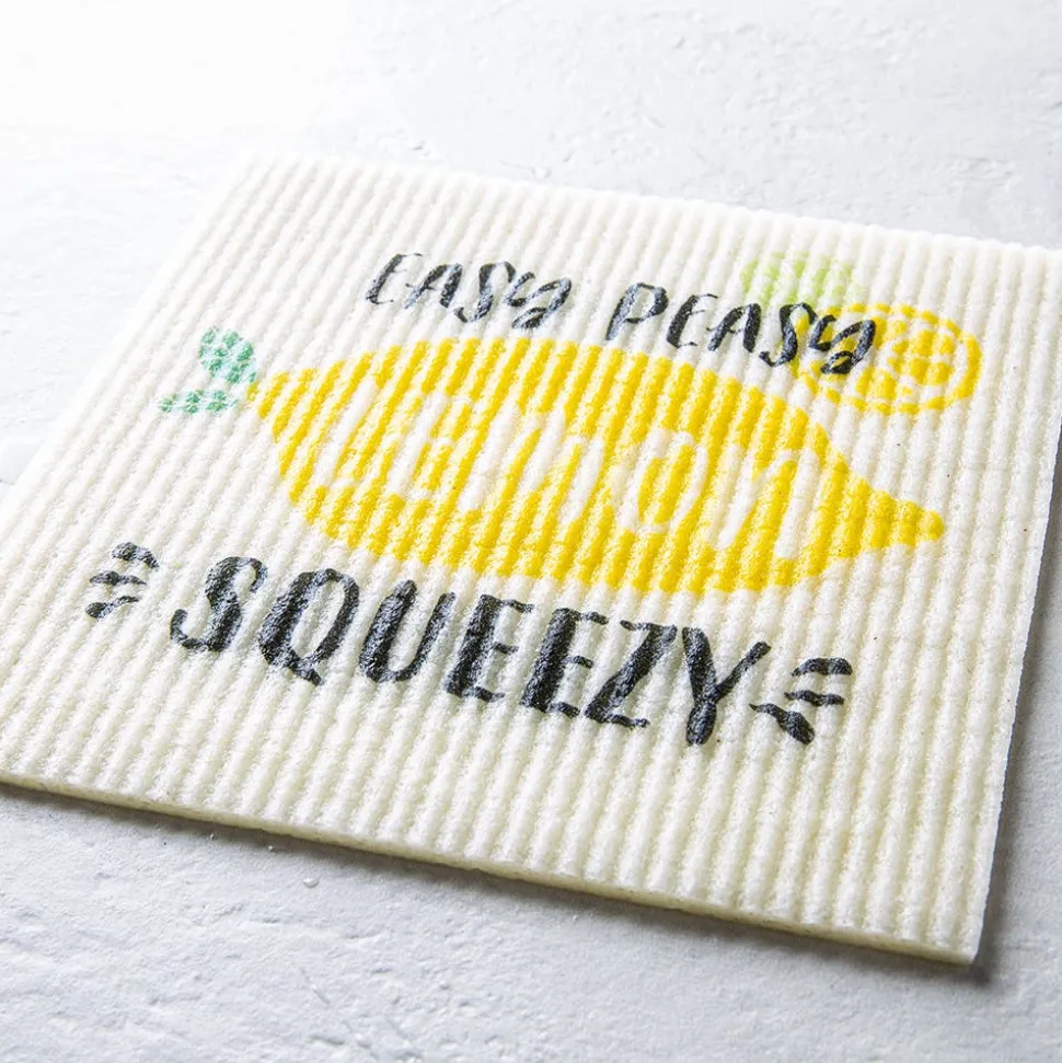 Harman Eco Friendly 'Easy Peasy Lemon Squeezy' Reusable Sponge Cloth