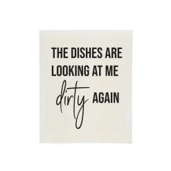 Harman Eco-Friendly 'The Dishes Are Looking' Reusable Sponge Cloth