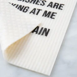 Harman Eco-Friendly 'The Dishes Are Looking' Reusable Sponge Cloth