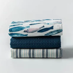 Harman 'Fish' Cotton Kitchen Towel - Set of 3