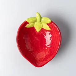Harman Fruit Shaped Ceramic Bowl (Strawberry)
