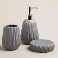 Harman Gem Ceramic Bath Accessory - Set of 3 (Grey)