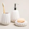 Harman Gem Ceramic Bath Accessory - Set of 3 (White)