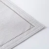 Harman Hemstitch Polyester Placemat (Light Grey)