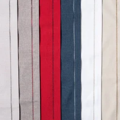 Harman Hemstitch Polyester Runner (Linen)