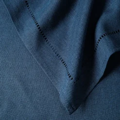 Harman Hemstitch Polyester Tablecloth 52"x70" (Navy)