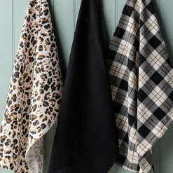 Harman 'Leopard' Cotton Kitchen Towel - Set of 3