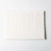 Harman Lines Memory Foam 17" x 24" Bathmat (White)
