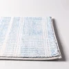 Harman Lines Memory Foam 20" x 32" Bathmat (Slate Blue)