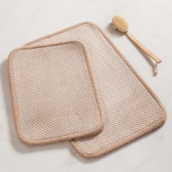Harman Madame Bain Microfiber Bathmat - Set of 2 (Beige)