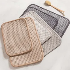 Harman Madame Bain Microfiber Bathmat - Set of 2 (Beige)