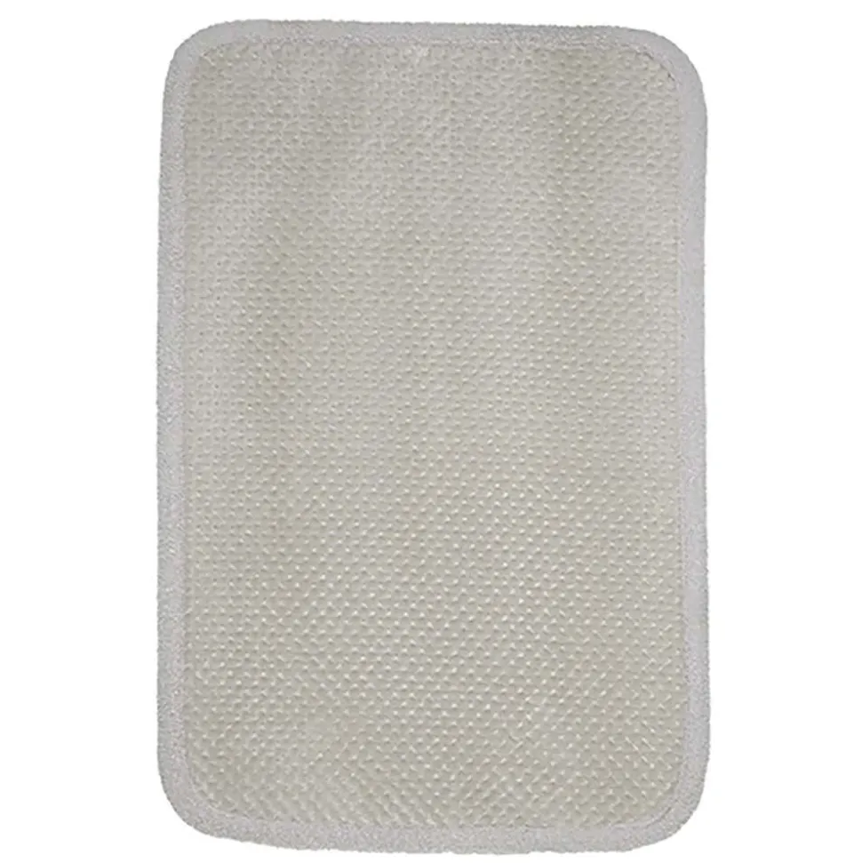 Harman Madame Bain Microfiber 17x24" Bathmat - Set of 2 (Light Grey)