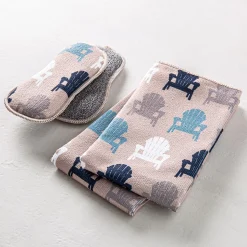 Harman Microfiber 'Adirondack' Sponge & Cloth Cleaning Set/4