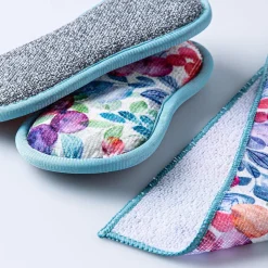 Harman Microfiber 'Stonefruit' Sponge & Cloth - Set of 4