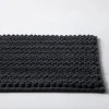 Harman Nubby Plush 17" x 24" Bathmat Anti-Skid (Charcoal)