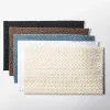Harman Nubby Plush 20" x 32" Bathmat Anti-Skid (Slate Blue)
