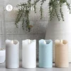 Harman One Touch LED Pillar Candle - Set of 3 (Tan)
