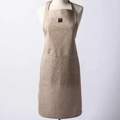 Harman Pantry Chambray Adjustable Apron (Tan)