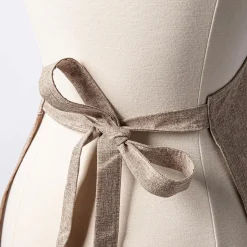 Harman Pantry Chambray Adjustable Apron (Tan)