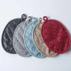 Harman Pantry Chambray Cotton Pot Holder - Set of 2 (Blue)