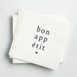 Harman 3-Ply 'Bon Appetit' Paper Napkin - 20pc