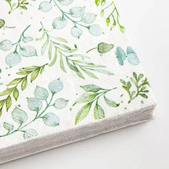 Harman 3-Ply 'Eucalyptus' Paper Napkin (Green)