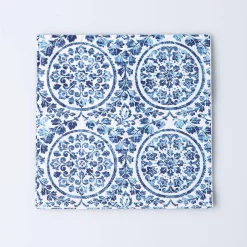 Harman 3-Ply 'Medallion' Paper Napkin - 20pc (Blue)