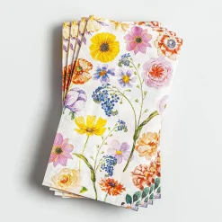 Harman 3-Ply 'Mixed Floral' Printed Guest Paper Napkin - 16pc