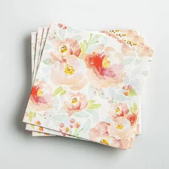 Harman 3-Ply 'Peony Passion' Paper Napkin - 20pc