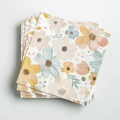 Harman 3-Ply 'Spring Floral Watercolour' Paper Napkin - 20pc