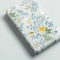 Harman 3-Ply 'Sweet Floral' Printed Guest Paper Napkin - 16pc