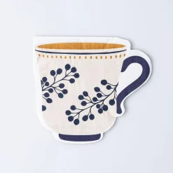 Harman 3-Ply 'Teacup' Shaped Paper Napkin - 20pc