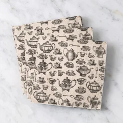 Harman 3-Ply 'Tea Party' Paper Napkin - 20pc (Natural)