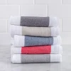 Harman Premium Quality 'Blocks' Kitchen Towel - Set of 3 (Grey)