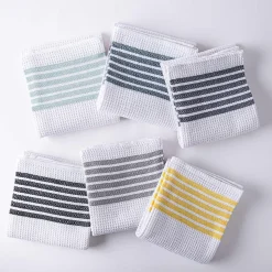 Harman Premium Quality 'Horizontal' Kitchen Towel - S/3 (Yellow)