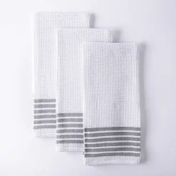 Harman Premium Quality Kitchen Towel - Set of 3 (Grey)