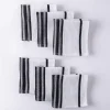 Harman Premium Quality 'Vertical' Cotton Dish Cloth - S/6 (Black)