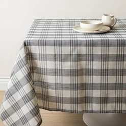 Harman Printed 'County Stripe' Linen Tablecloth 55x90